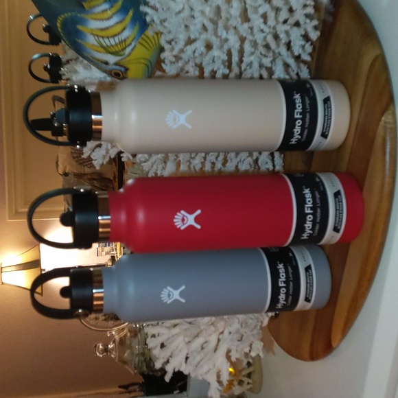 Hydro Flask Dining Hydro Flask 24 Oz Hot Or Cold With Straw Poshmark